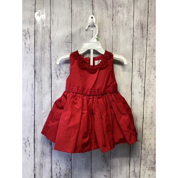 Jason Wu for Target Baby Girls Red Elegant Chic Cute Lace Dress Size 12M - Picture 1 of 3